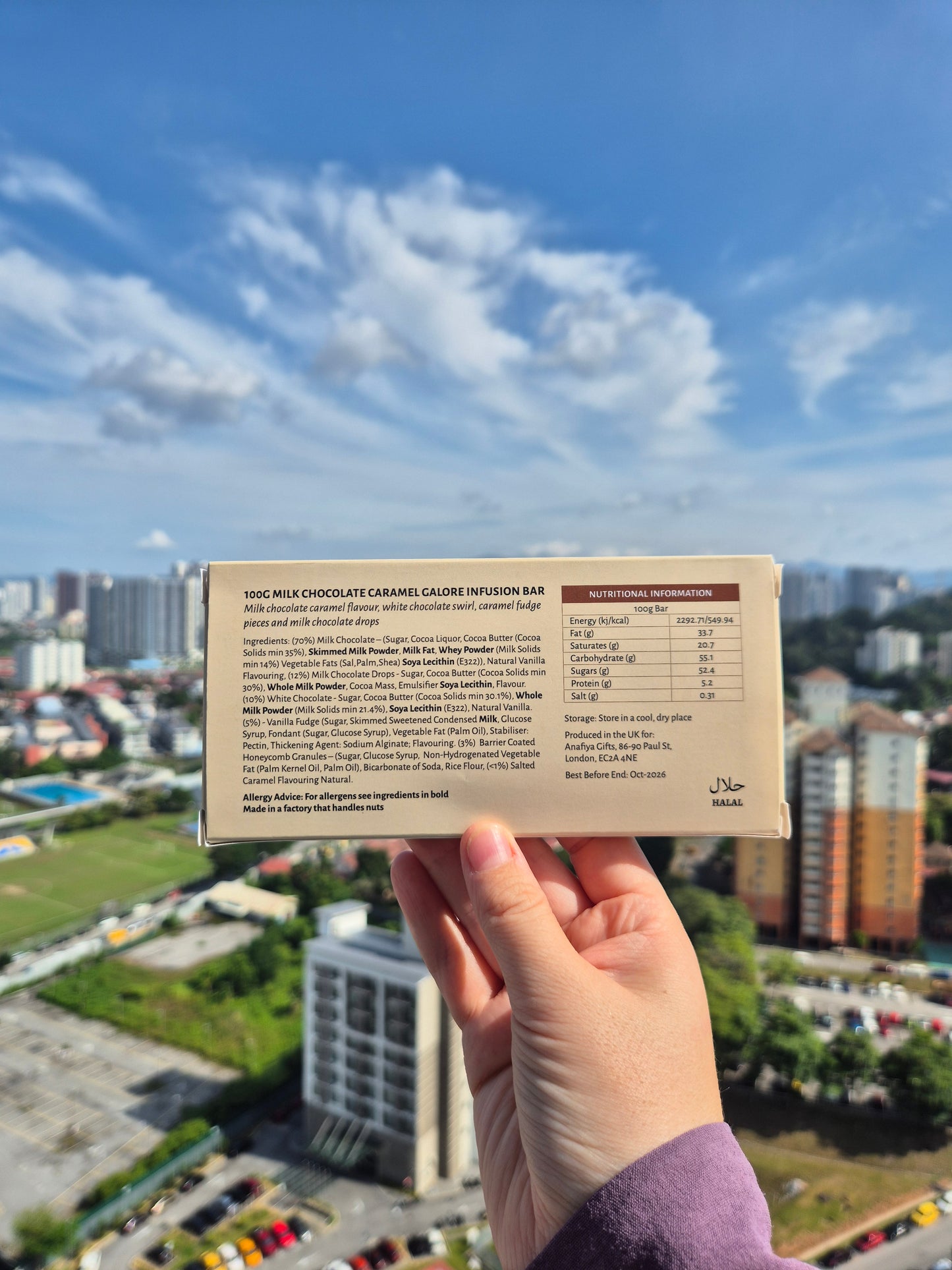 Caramel Galore Loaded Chocolate Bar - Eid 2026