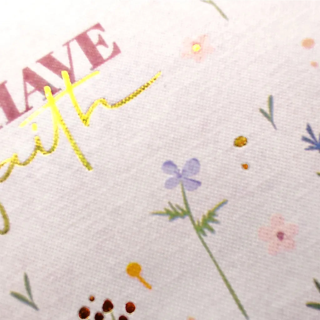 Have Faith Hardcover Notebook