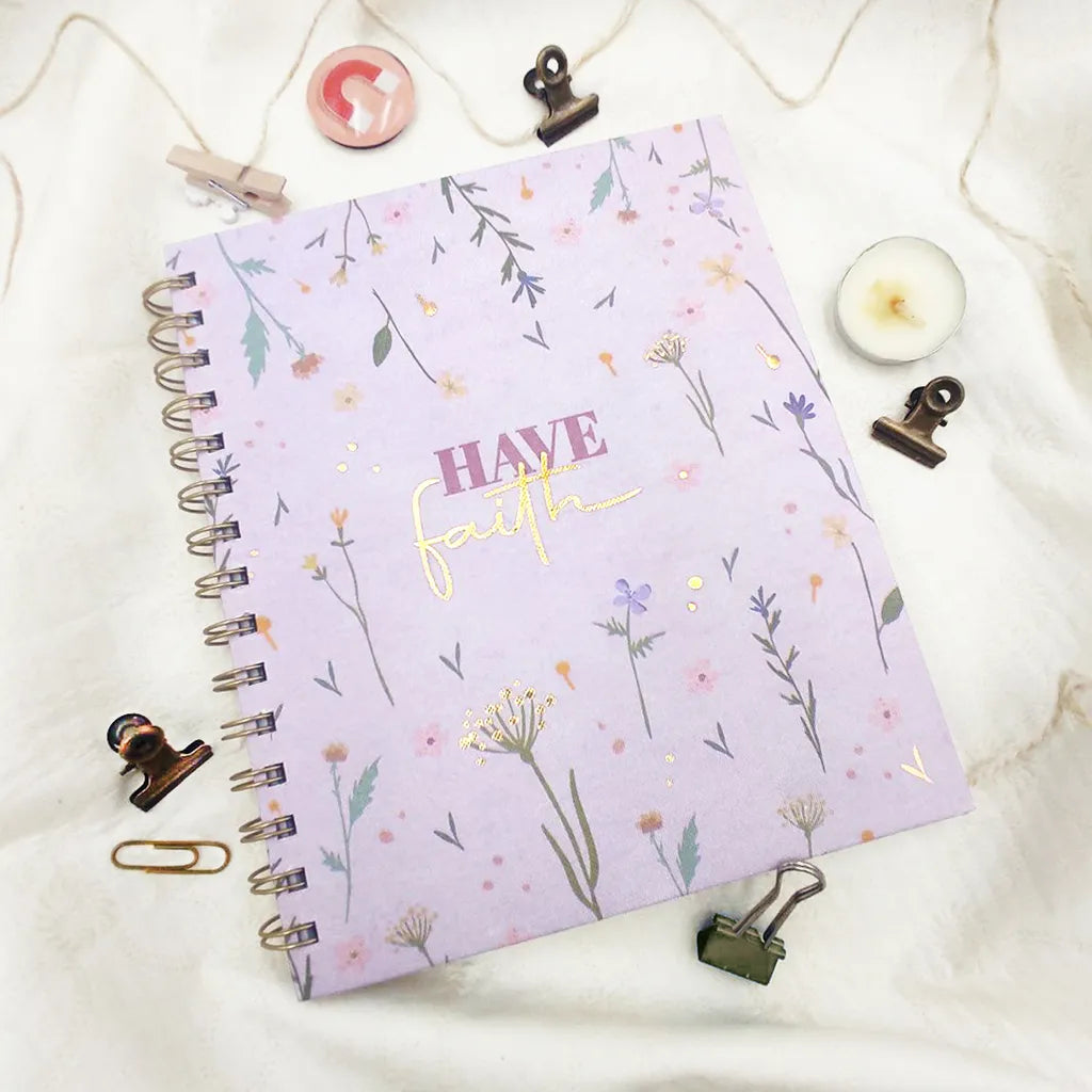 Have Faith Hardcover Notebook