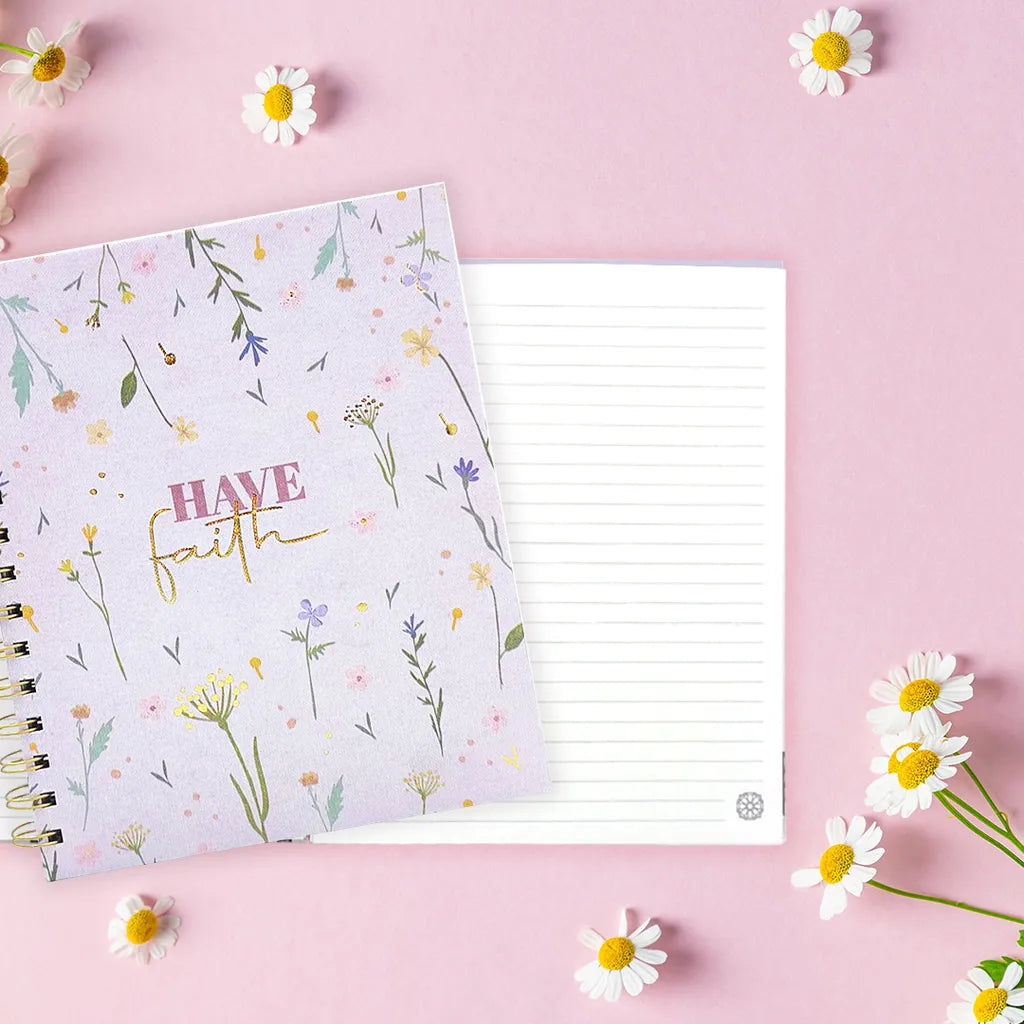 Have Faith Hardcover Notebook