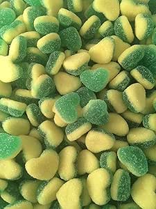 Apple & Custard Hearts - 1kg Bulk Bag