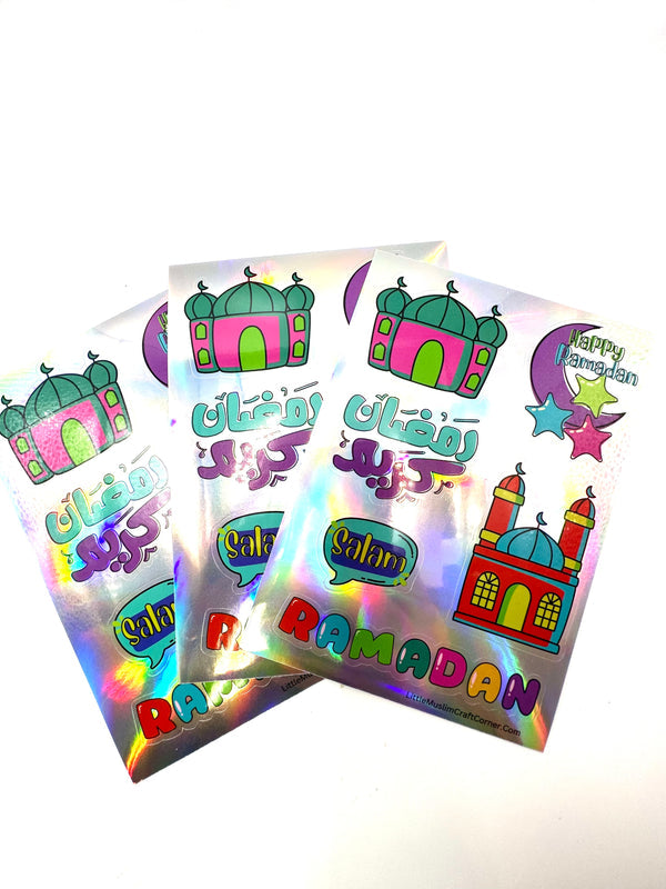 Ramadan Sticker Sheets - 5 Sheets Included