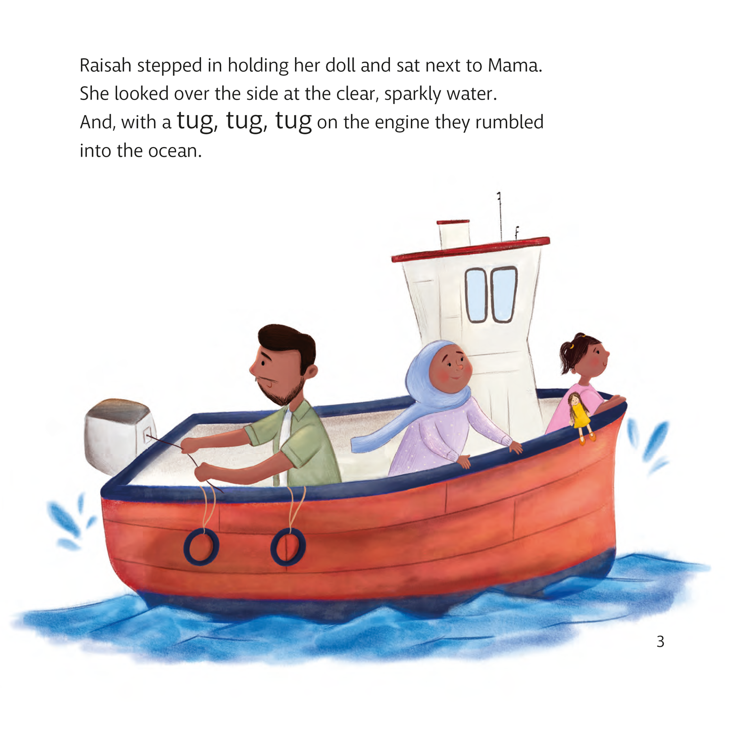 Raisah and the Boat Trip