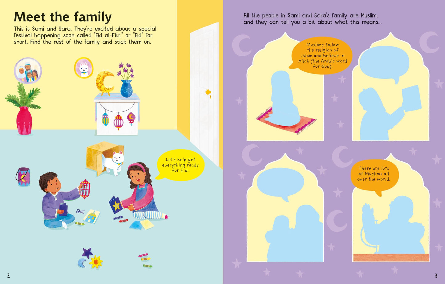 First Sticker Book Eid - Over 140 Stickers