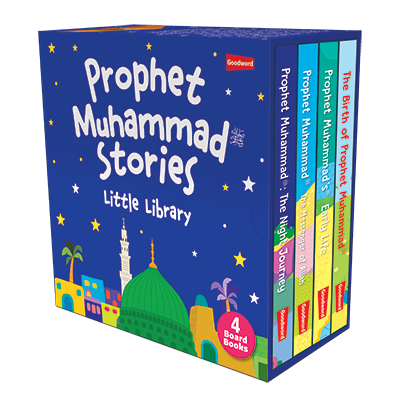 Prophet Muhammad Stories - Little Library - 4 Board Books