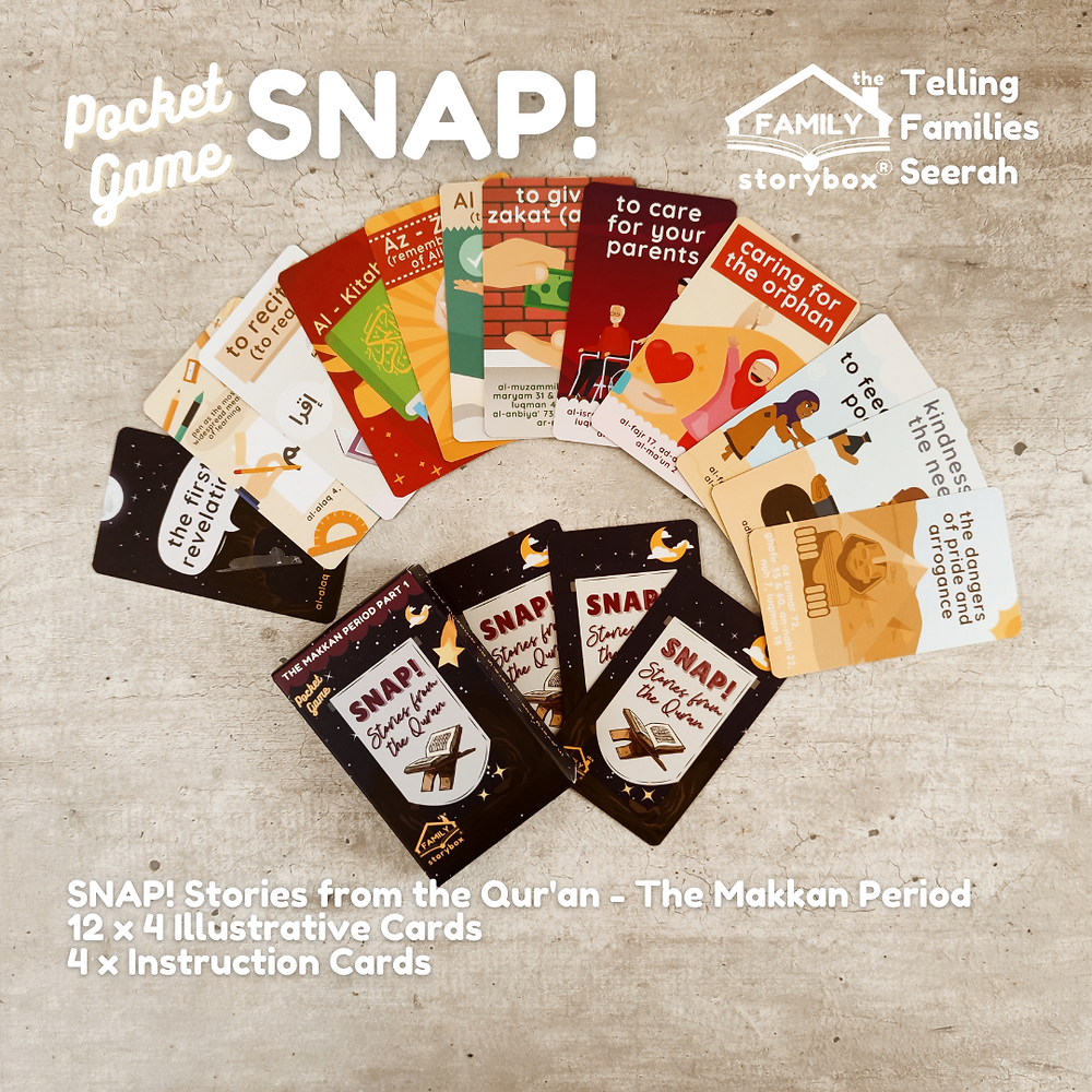 SNAP! Pocket Card Game - Stories from The Quran (Makkan Period Part 1)