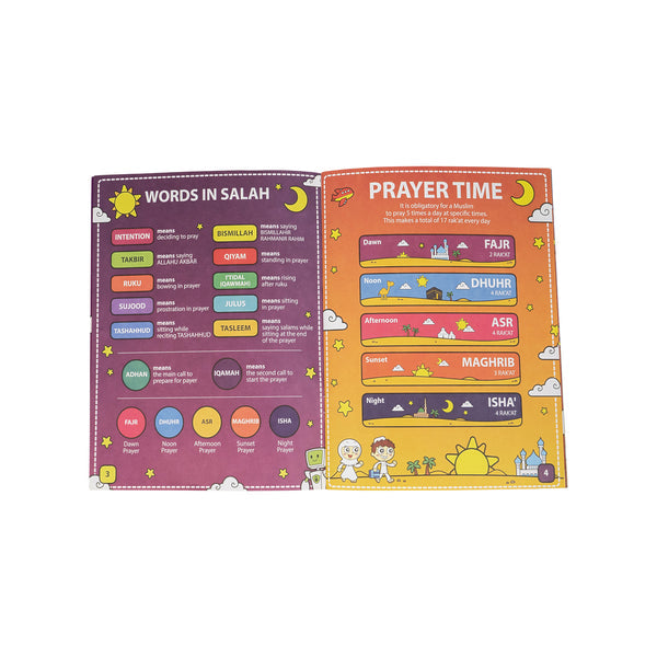 My Salah Mat - Interactive Prayer Mat - Kids Blue - Anafiya Gifts
