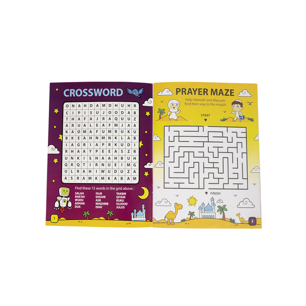 My Salah Mat - Interactive Prayer Mat - Kids Blue - Anafiya Gifts