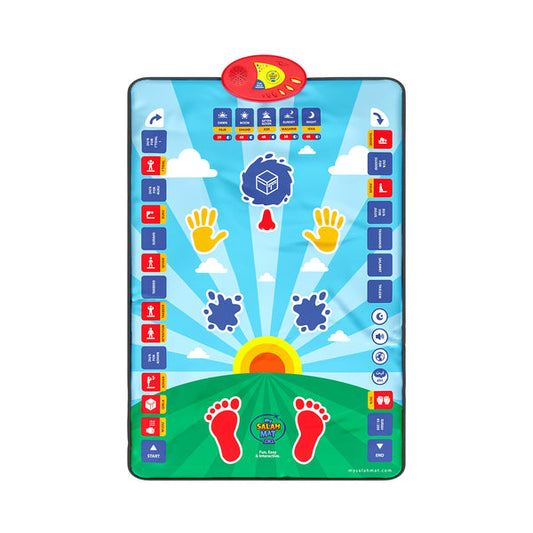 My Salah Mat - Interactive Prayer Mat - Kids Blue - Anafiya Gifts
