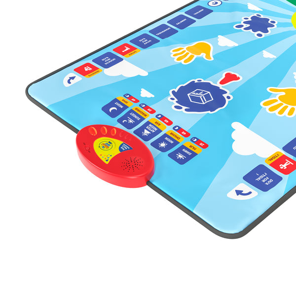 My Salah Mat - Interactive Prayer Mat - Kids Blue - Anafiya Gifts