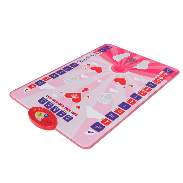 My Salah Mat - Interactive Prayer Mat - Kids Pink