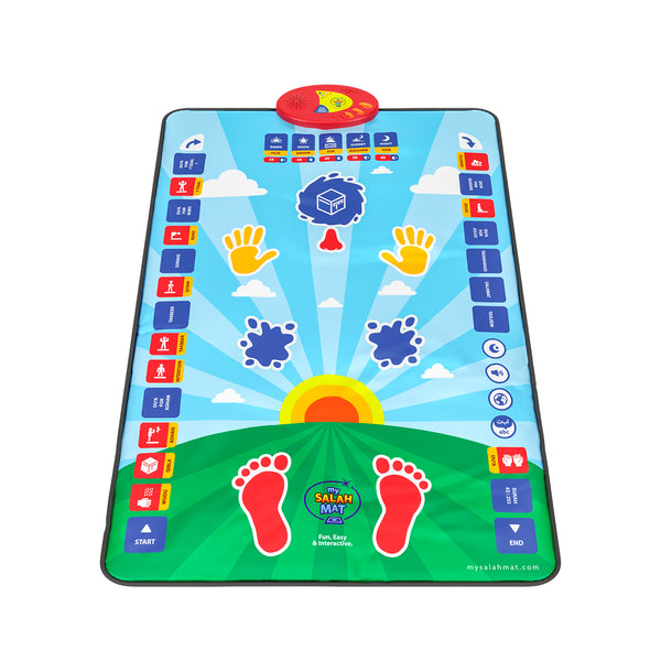 My Salah Mat - Interactive Prayer Mat - Kids Blue - Anafiya Gifts