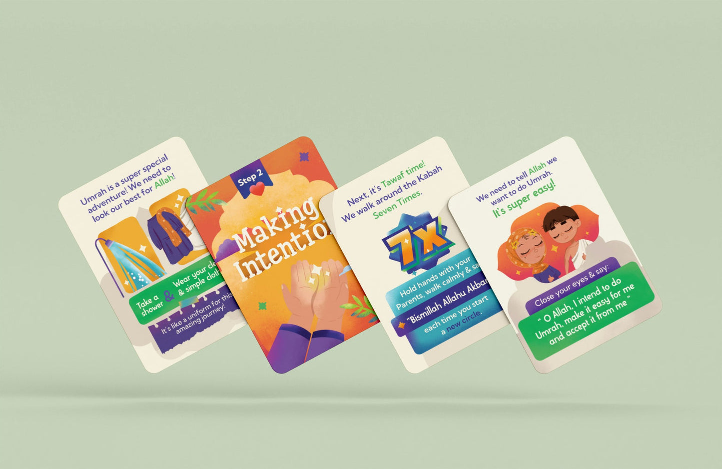 Children's Umrah Flash Cards