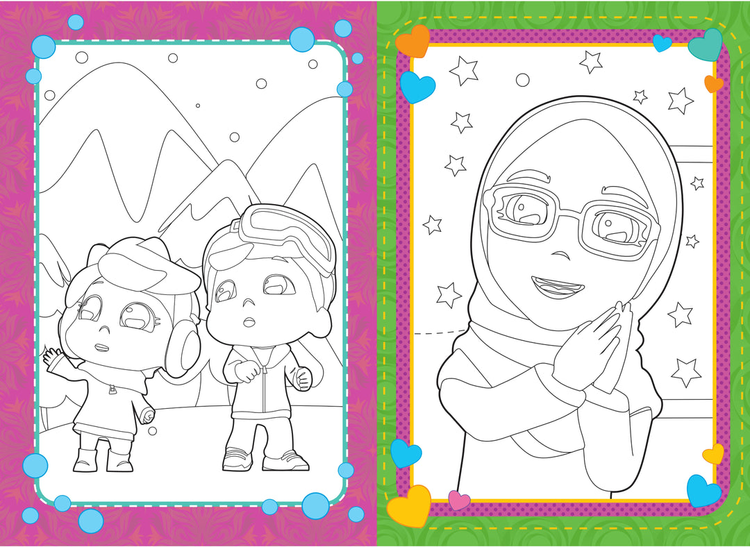 Omar and Hana The Ultimate Colouring Book