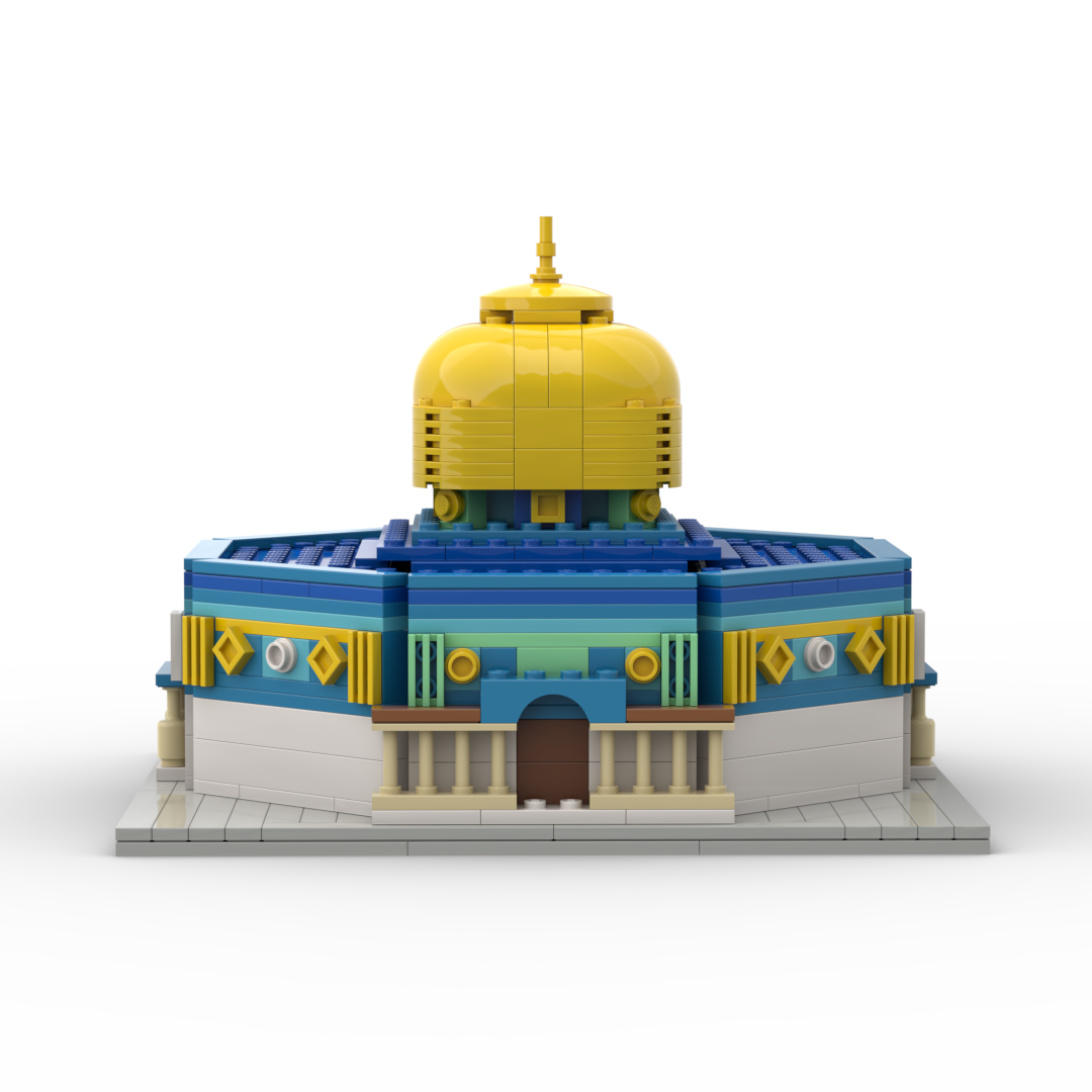 As-Sakhra - Islamic Building Blocks Set of the Dome of the Rock - 302 Pcs