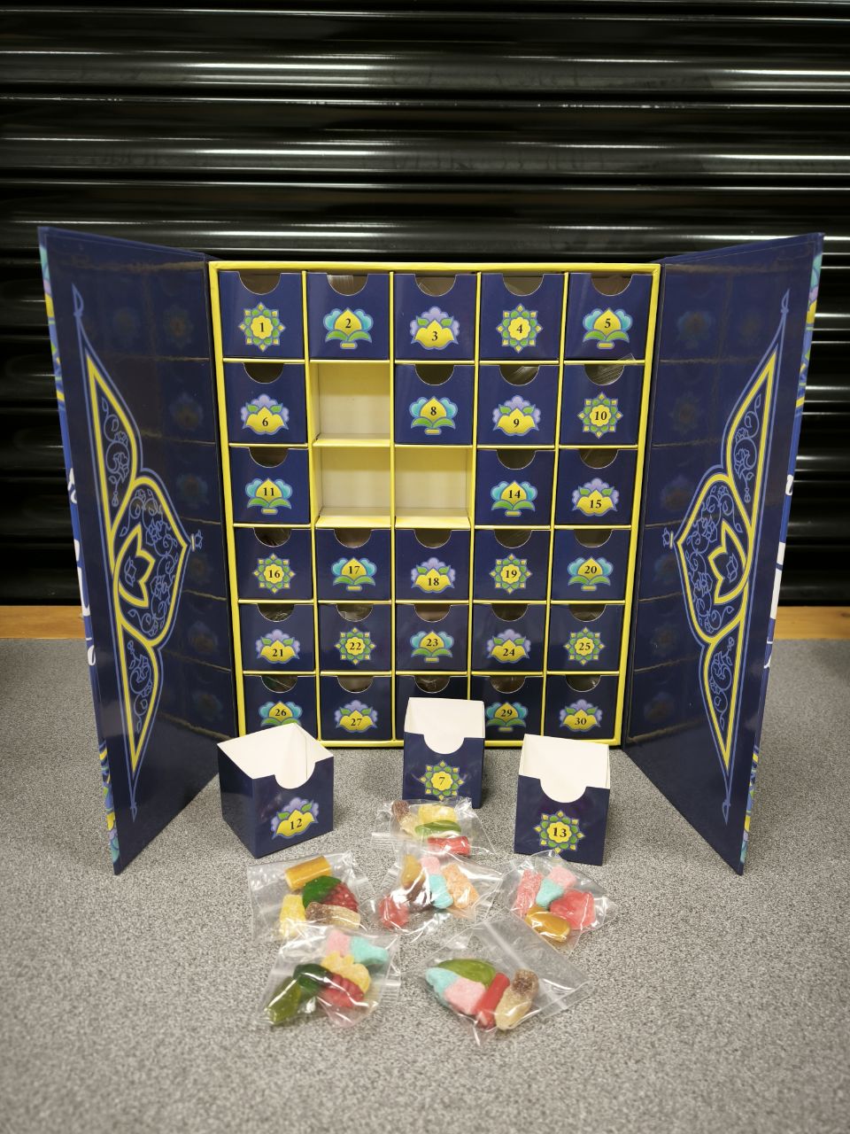 My Eid Countdown Calendar - Drawer Calendar - Galaxy Garden