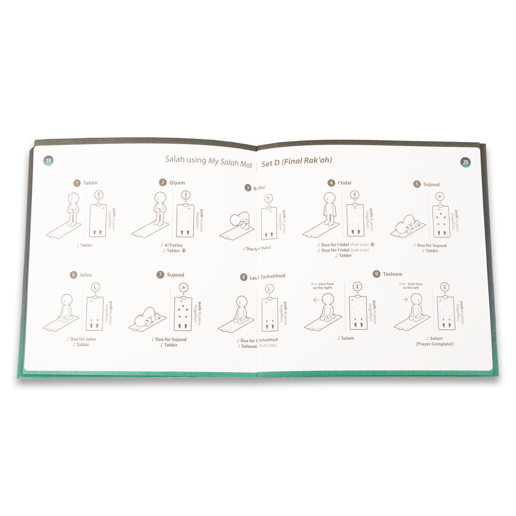 My Salah Mat - Interactive Prayer Mat - Adult Version - CLEARANCE