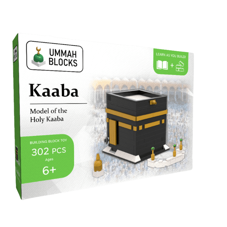 Kaaba - Islamic Building Blocks Set of the Holy Kaaba - 302 Pcs