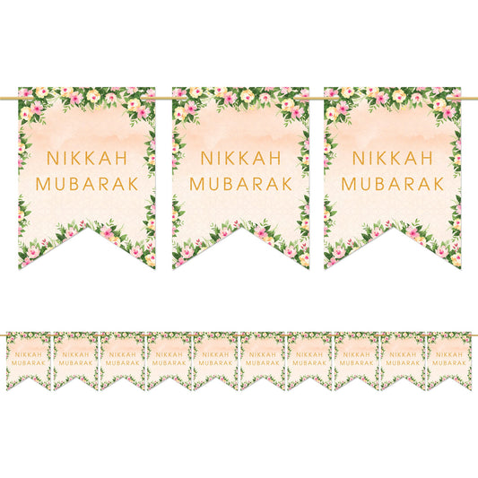 Nikkah Mubarak Bunting