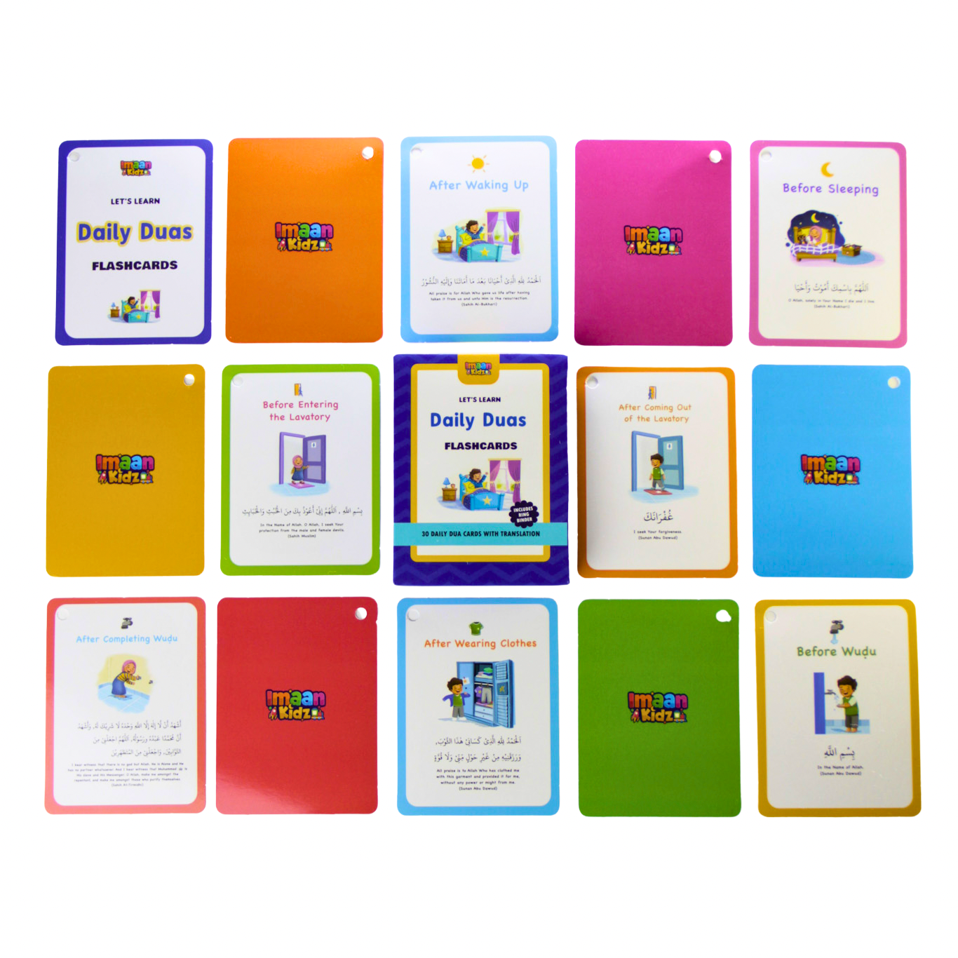Lets Learn Daily Duas - Flashcards