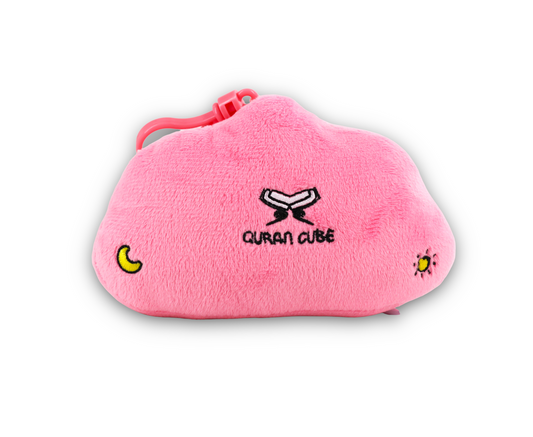 Mini Quran and Dua Pillow - Pink