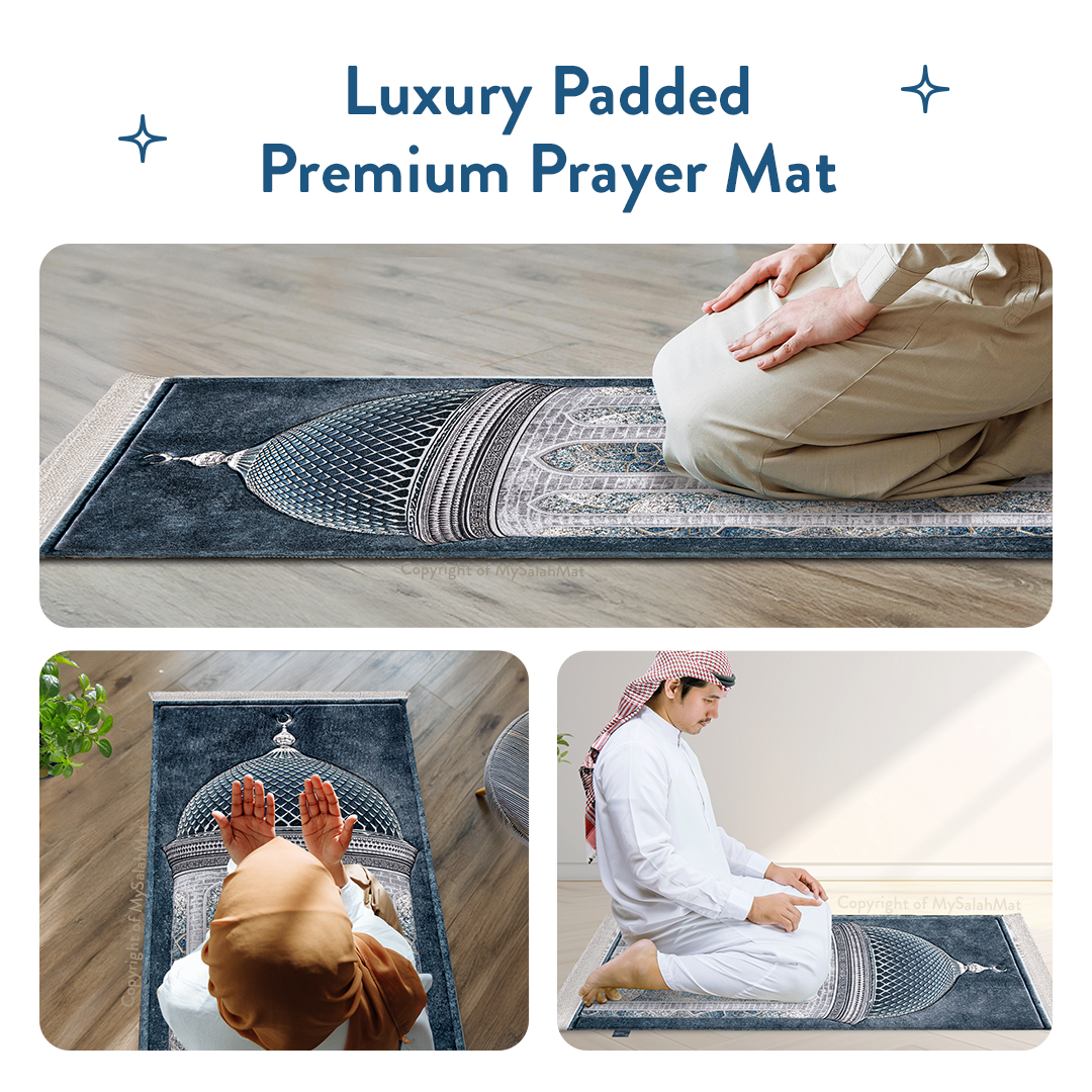 Crystal Dome - Premium Padded Adult Prayer Mat