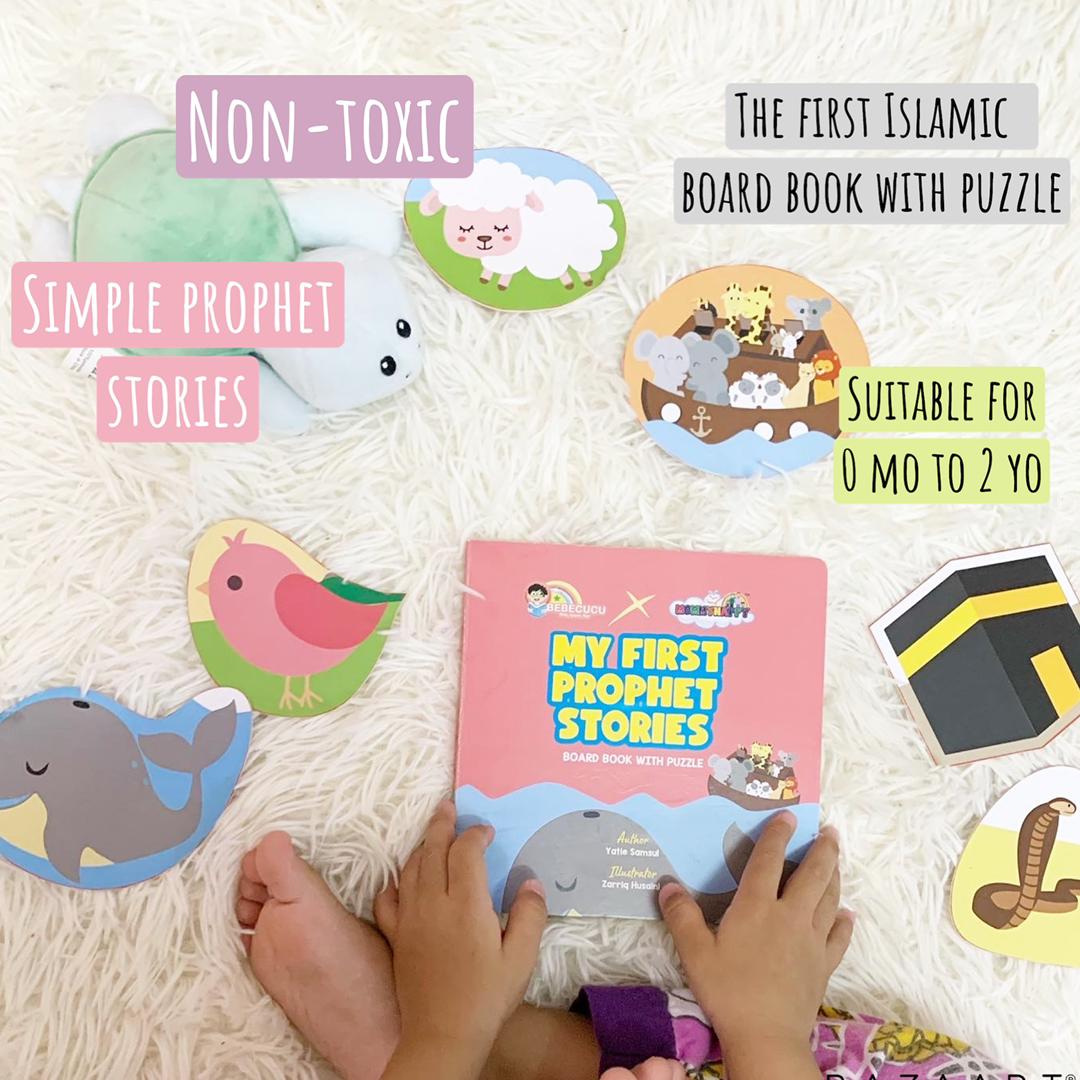 My First Prophet Stories - Board Book with Puzzle