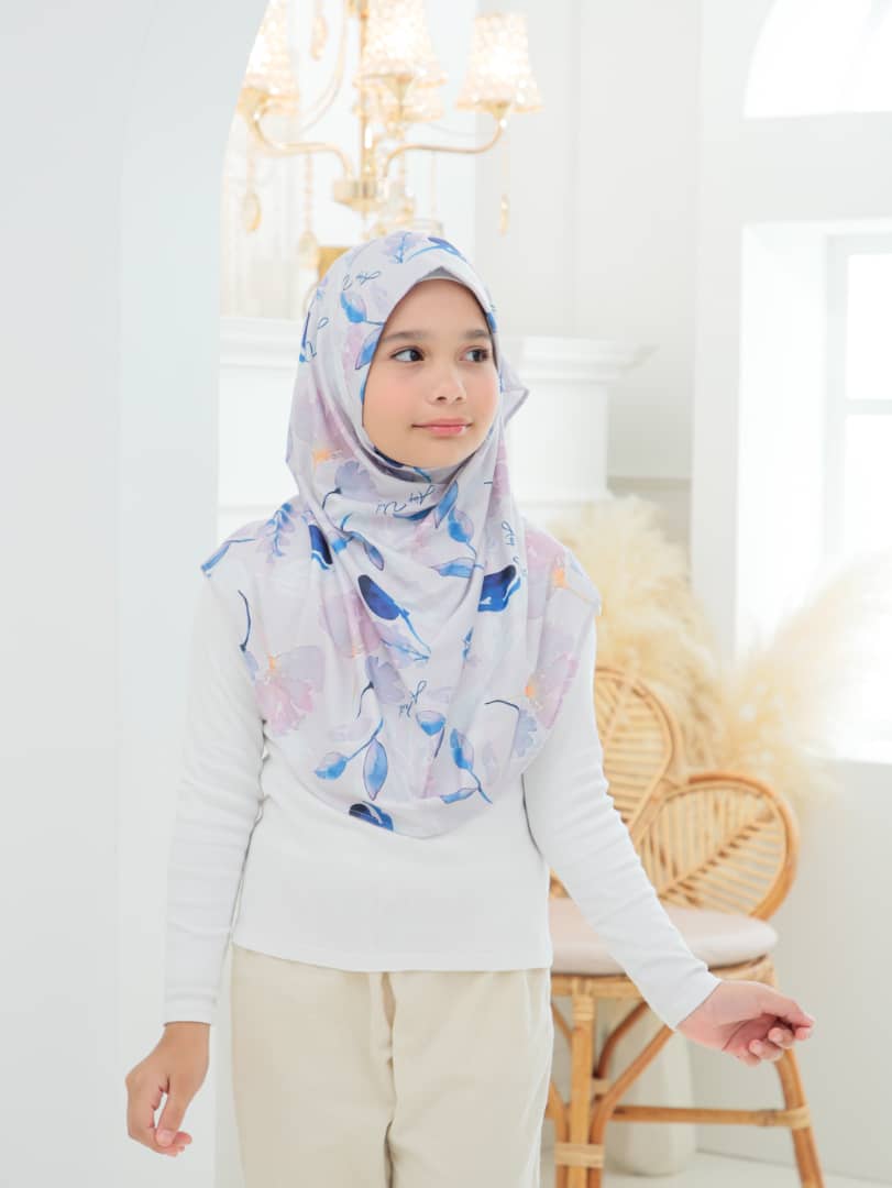 Light Purple Fiona Kids Hijab