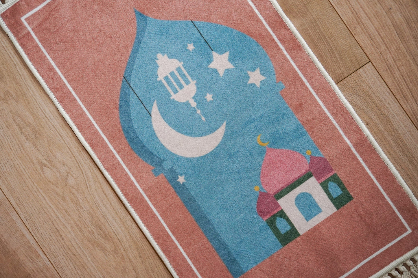 Burnt Orange Kids Prayer Mat