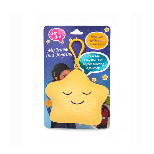 My Travel Dua Keyring - Yellow