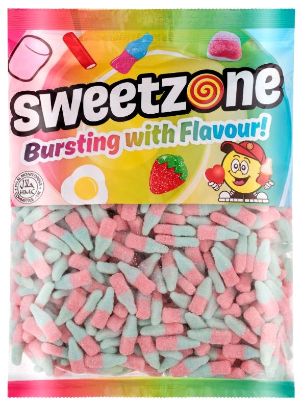 Fizzy Blue Bottles - 1kg Bulk Bag