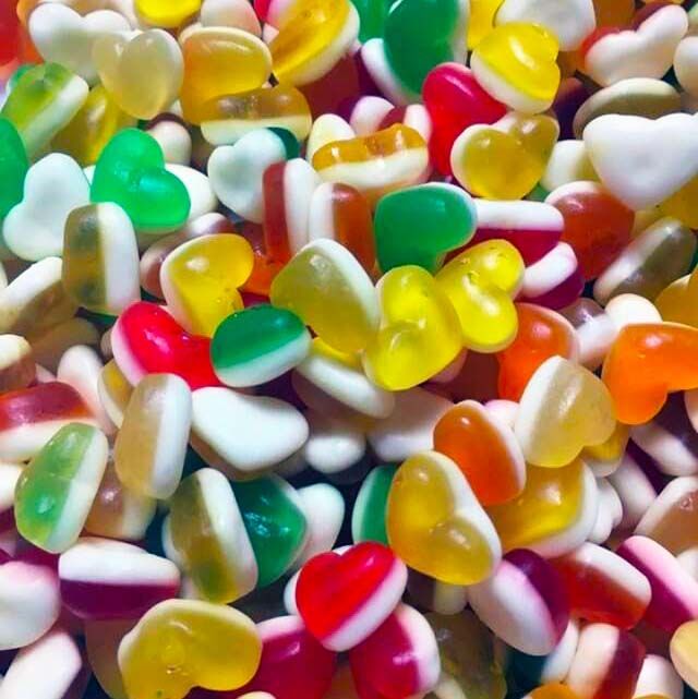 Fruity Hearts - 1kg Bulk Bag