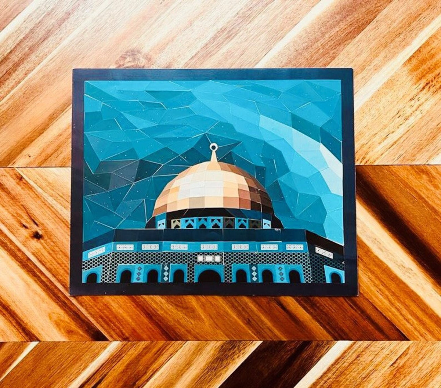 Paint by Stickers Mosque Art - Masjid Al-Aqsa