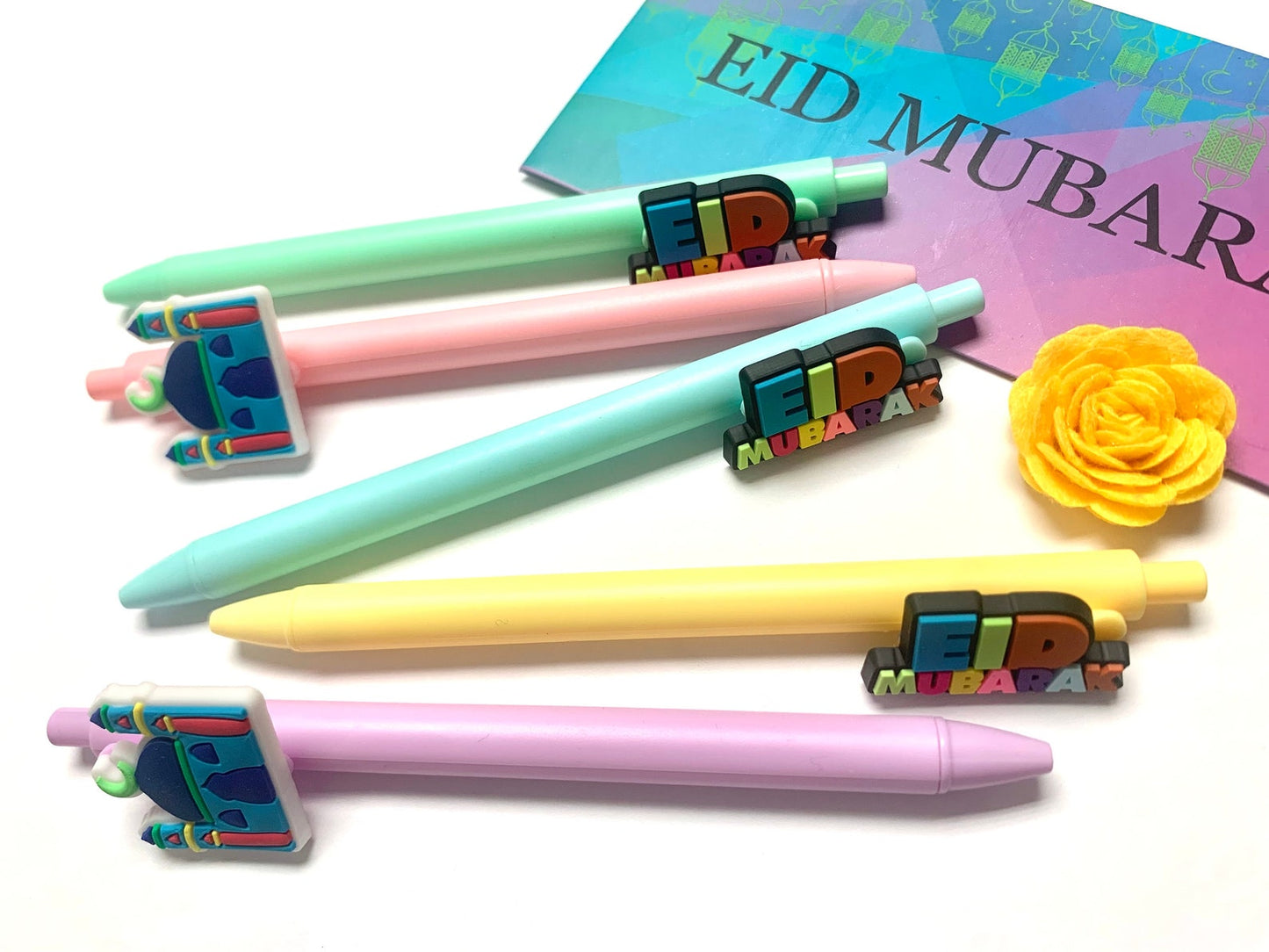 Eid Mubarak 5pc Pen Set