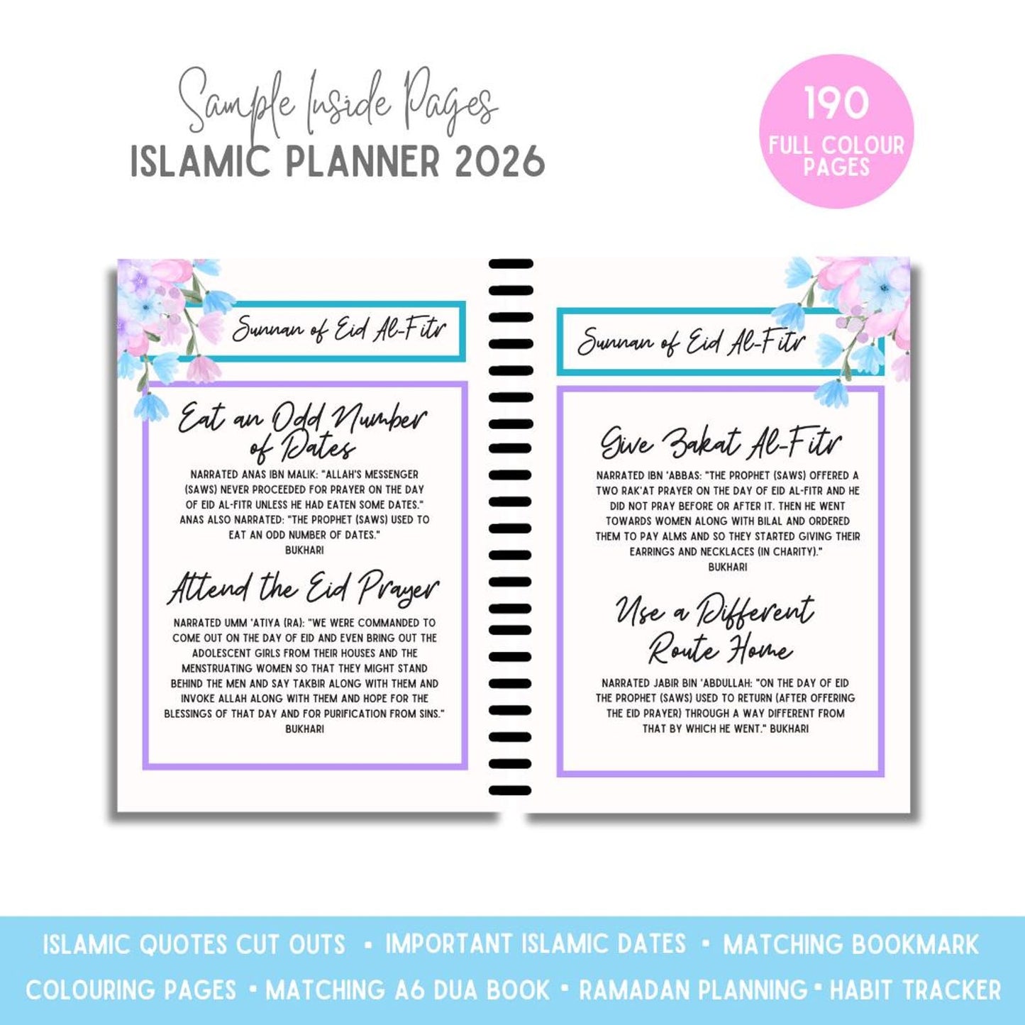 Islamic Planner 2026