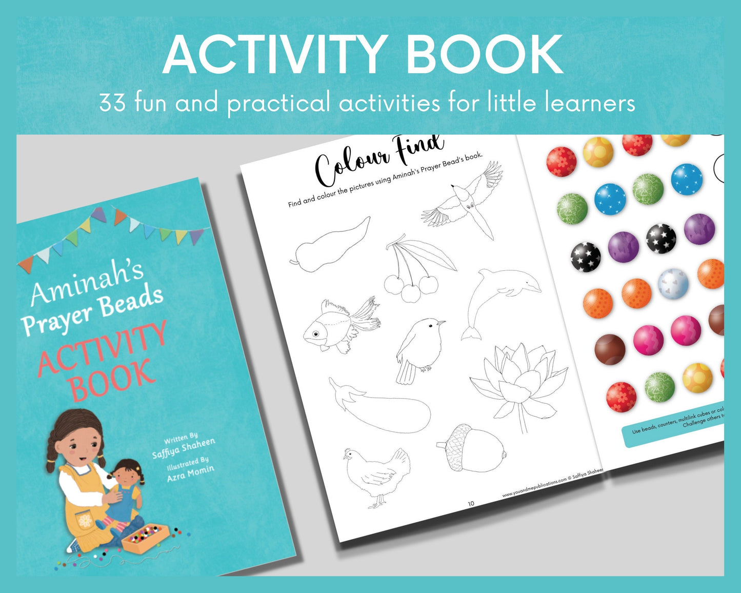 Aminah’s Prayer Beads Activity Book