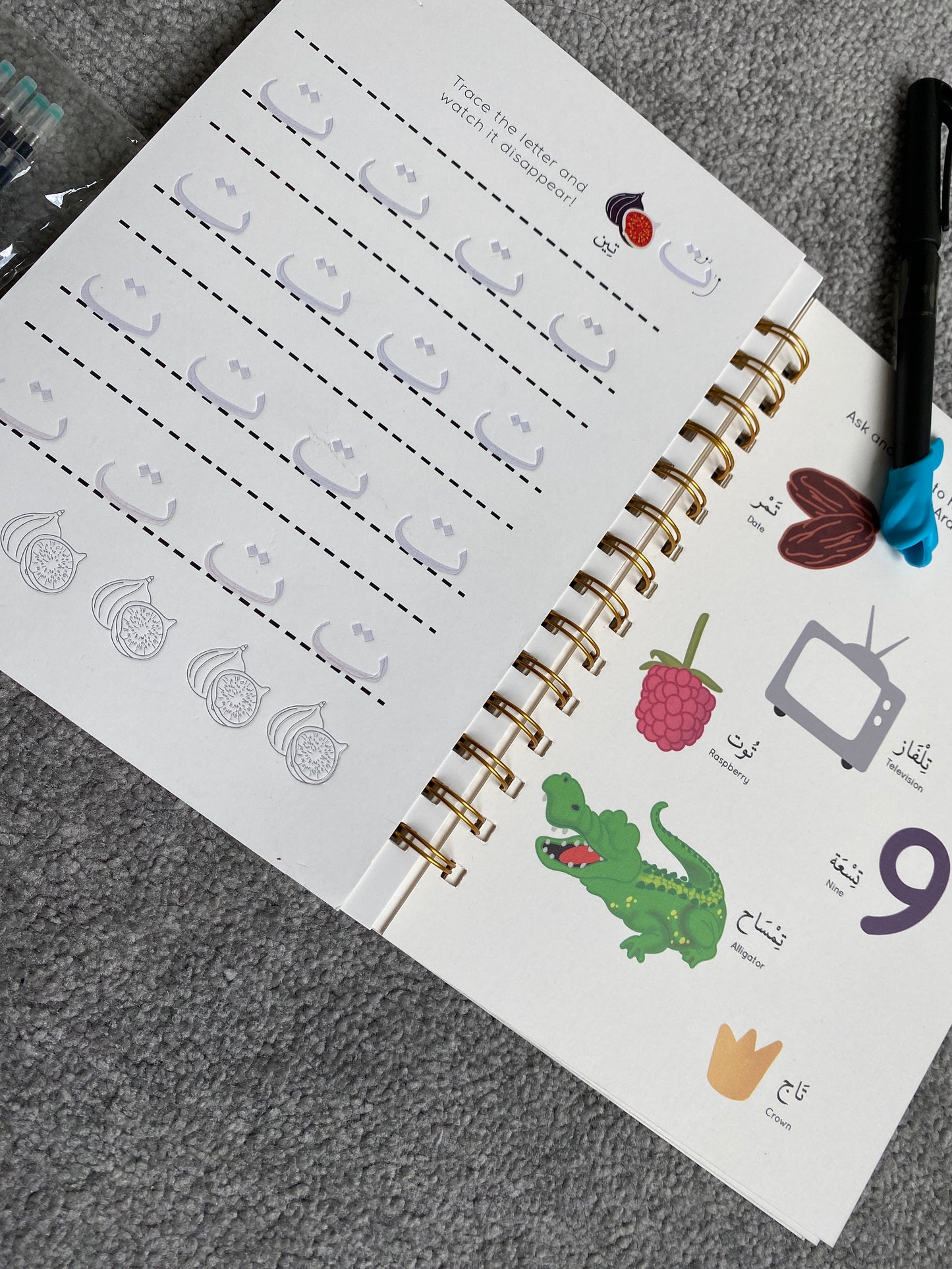 Hands On Arabic Alphabet CopyBook