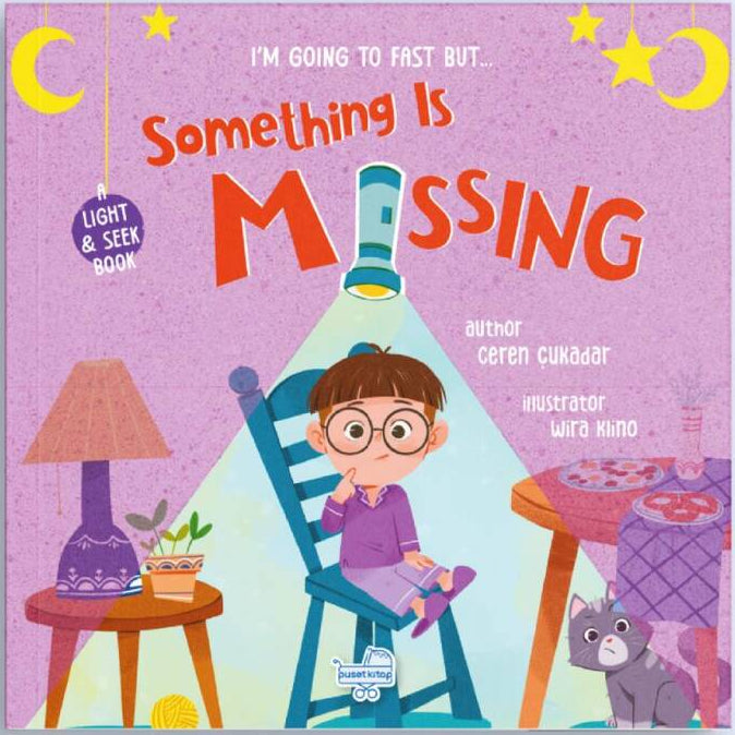I'm Going to Fast... But Something is Missing - Light & Seek Board Book - Anafiya Gifts
