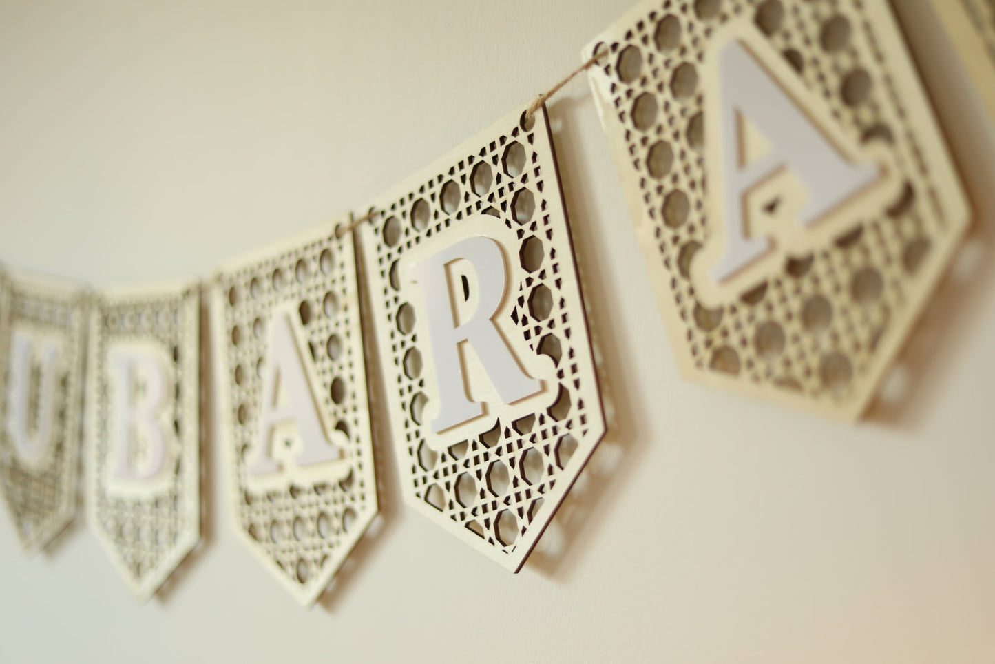 Eid Banner - Wooden