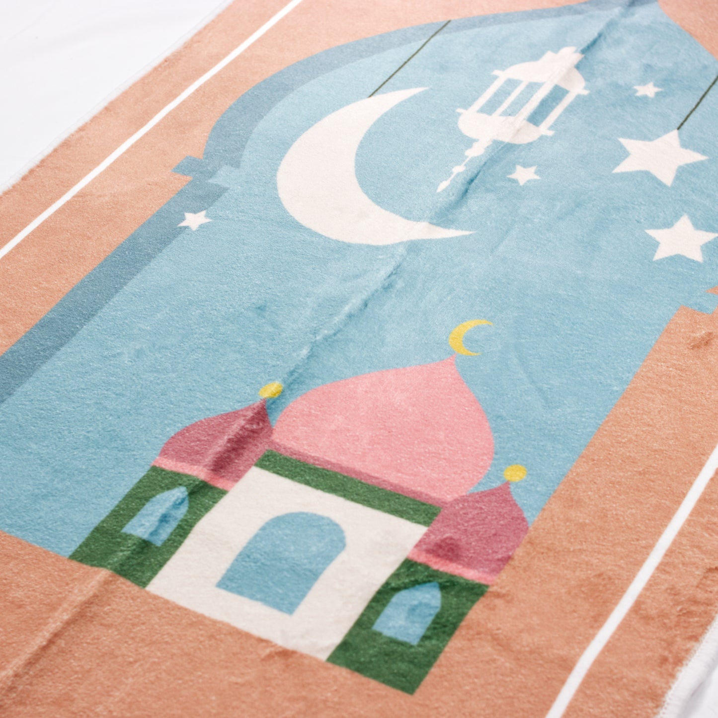 Burnt Orange Kids Prayer Mat