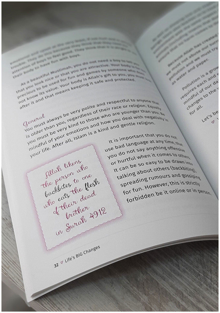 A Muslim Girl's Guide to Life's Big Changes - Anafiya Gifts