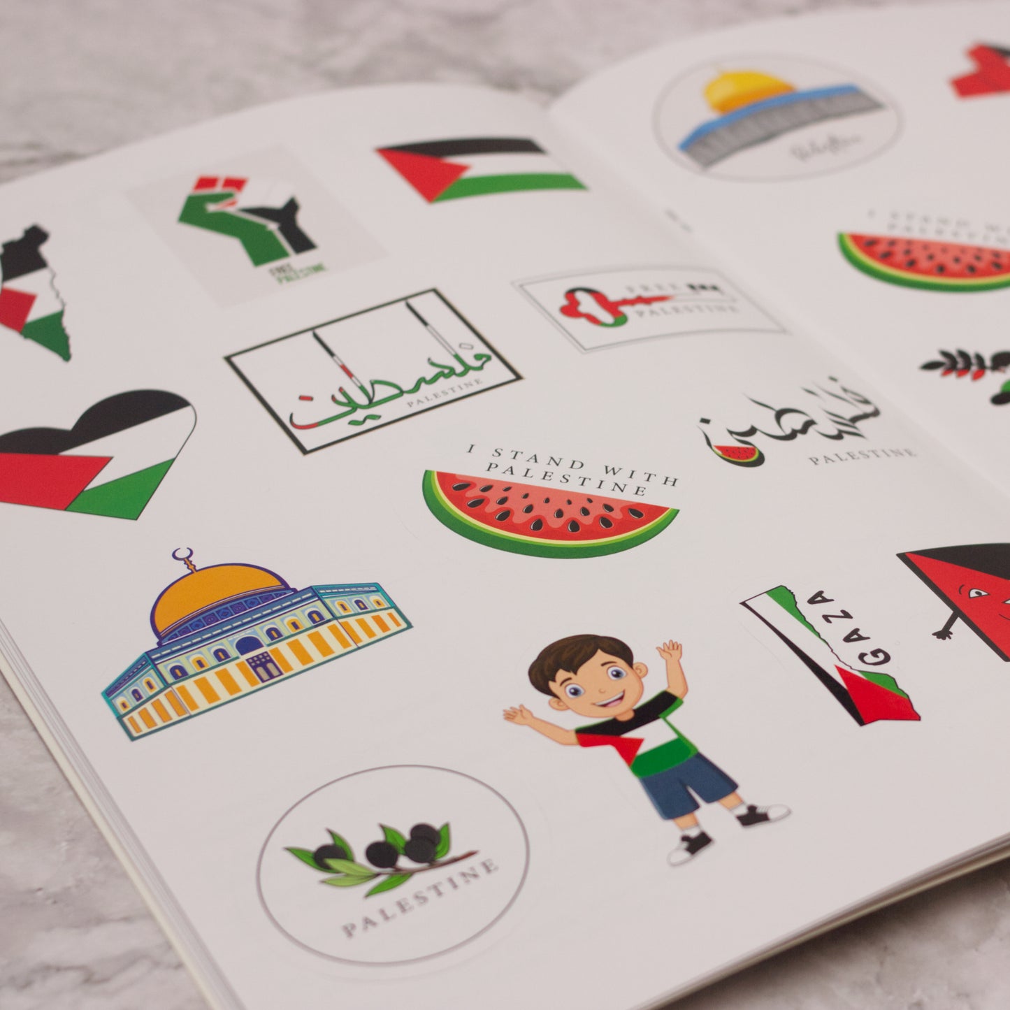 Palestine Activity Book