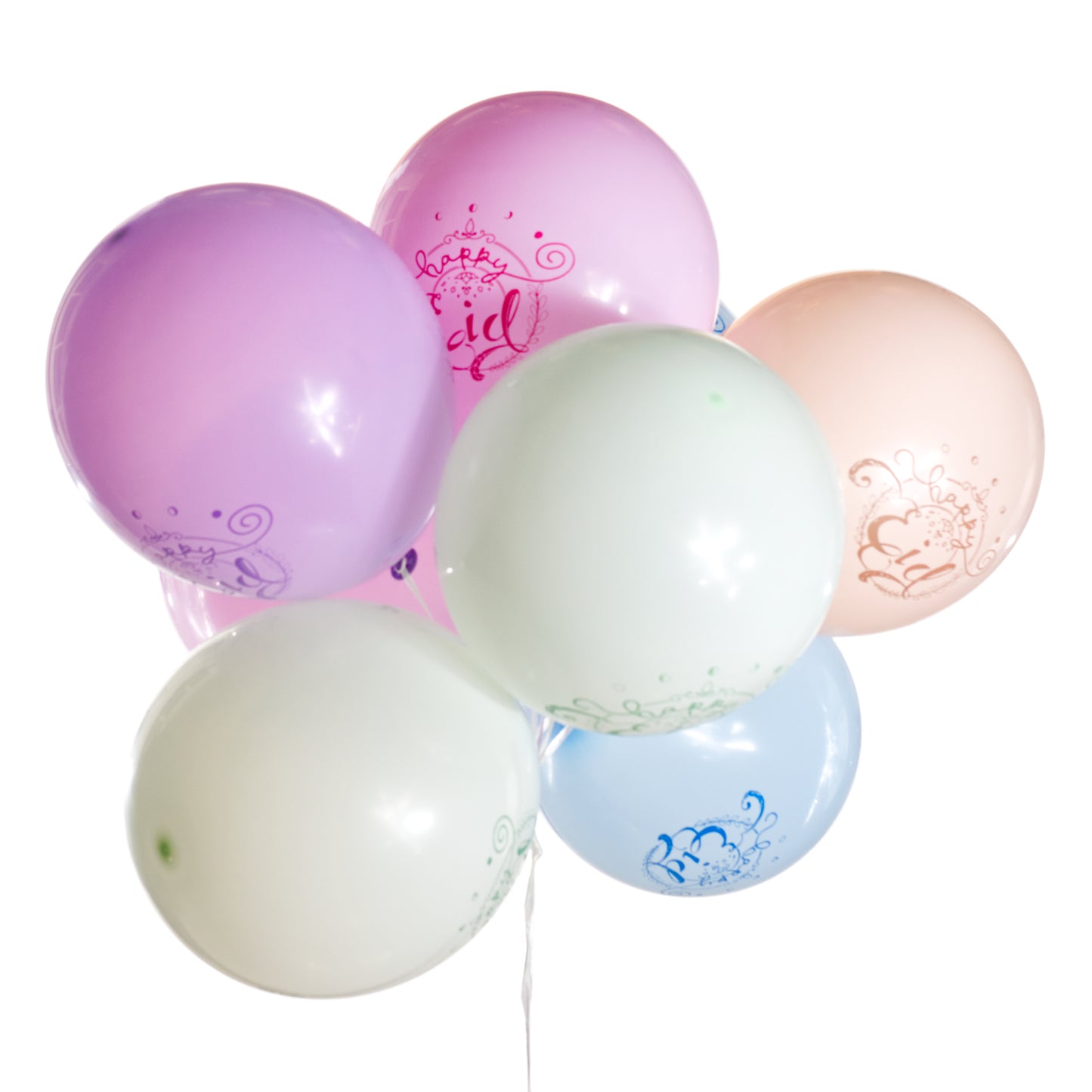 Pastel Sunset Eid Balloons - 10pk