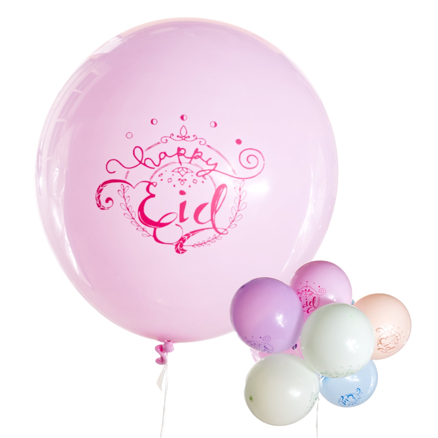 Pastel Sunset Eid Balloons - 10pk