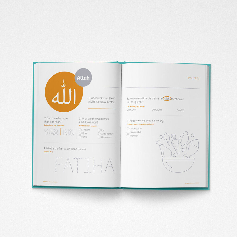 Names Of Allah Workbook