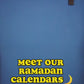 Ramadan Wall Calendar - Purple Lantern