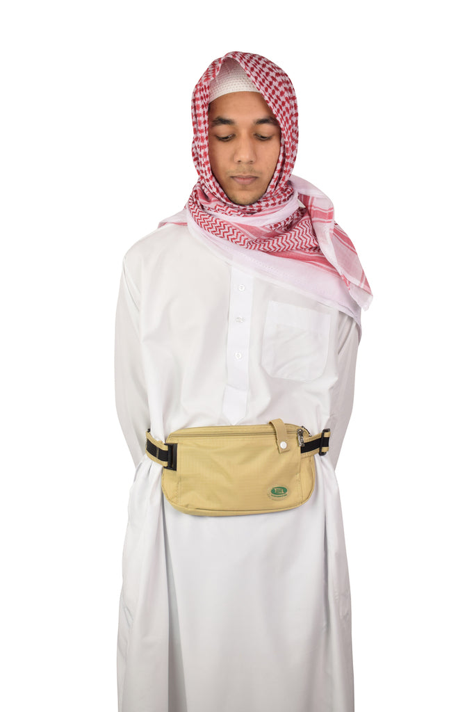 Hajj & Umrah - Anti-Theft Waist Bag & Ihram Belt
