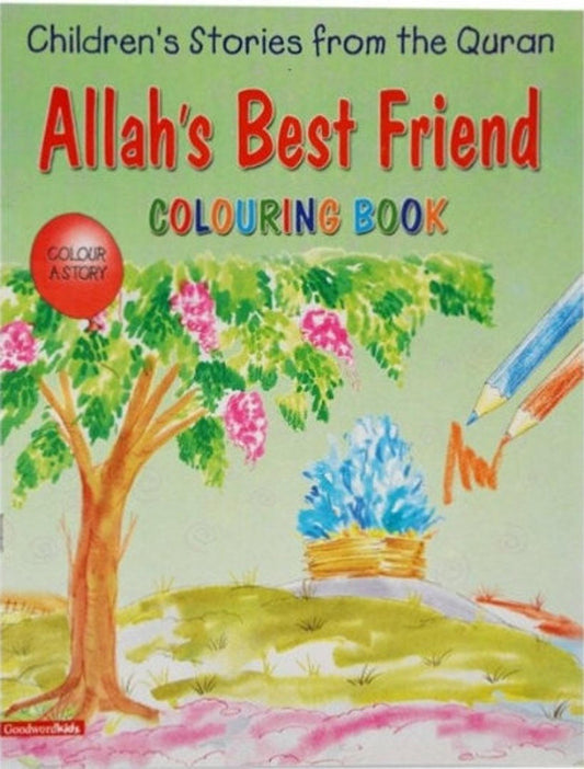 Allah's Best Friend Colouring Book - Anafiya Gifts
