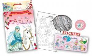 Princess Aziza And The Purple Orchid - Anafiya Gifts