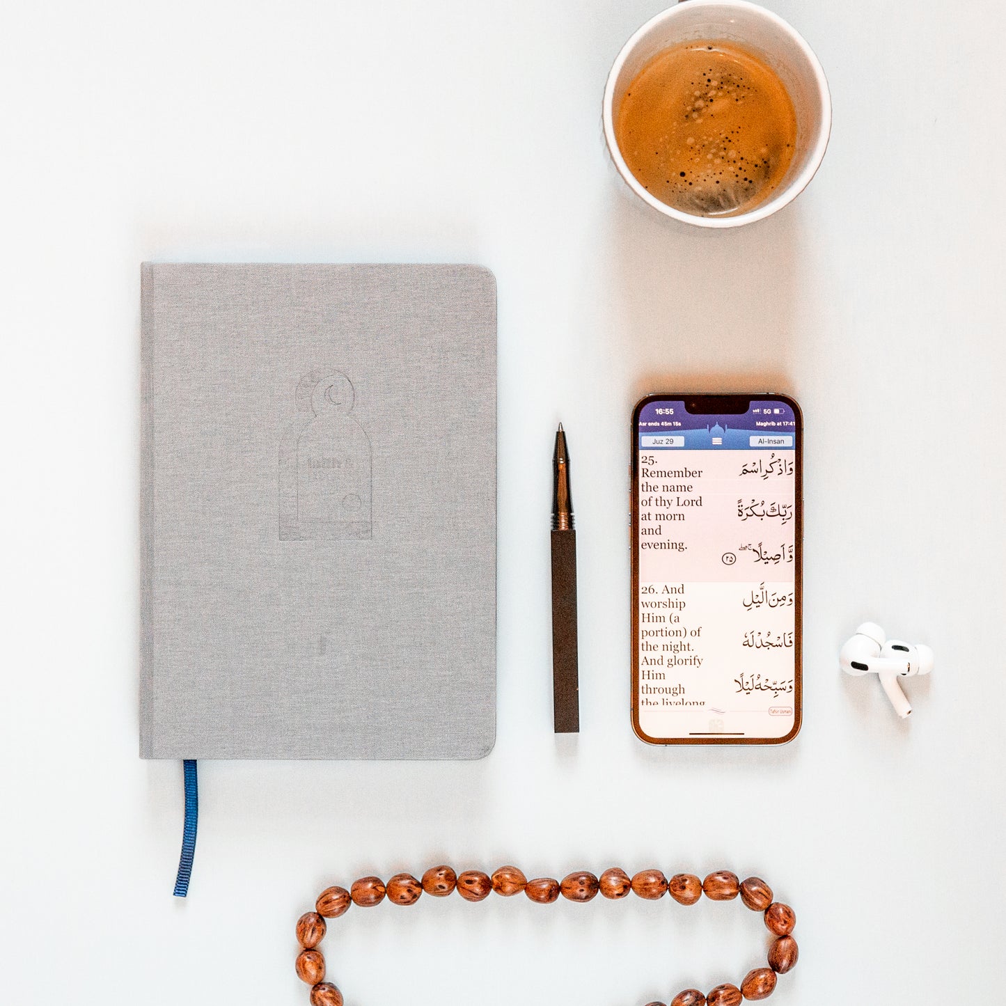 Faith & Focus Daily Journal - Calm